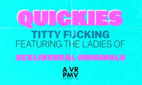 QUICKIES - Titty Fucking - a VR PMV - VR - 6:47 video - from SexLikeReal