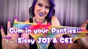 Cum in your Panties: Sissy JOI & CEI - HD - 12:01 video - from LoyalFans