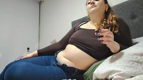 Nicole's Massive Pizza Binge: Belly Bursting Bliss - 4K - 19:53 video - from xHamster