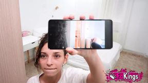 Petite but very dirty! Massy Sweet makes makes a porno with her panty-sniffing flatmate! - HD - 51:34 video - from xHamster