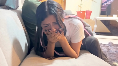 Spanking spoiled stepdaughter for failing all subjects - HD - 14:24 video - from its.PORN