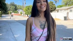 Charming Fit Latina Chick Ada Lyn Sucks a Cock Outdoor & Indoor, Rides It Wildly & Gets Facialized - HD - 4:57 video - from Fapality