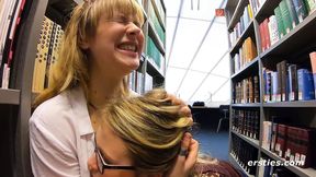 Extrem riskant in der Bibliothek - HD - 5:13 video - from xHamster