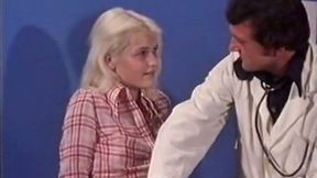 Vintage blonde gets horny and allows kinky doctor to fuck her pussy - 11:06 video - from AnySex