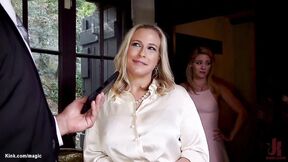 ”Reporter anal fucks STEPMOM & her teen” - HD - 5:16 video - featuring Angel Allwood - from Fapnow