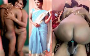 Tamil Desi MILF Renu's Nuru Oil Massage, Cowgirl Fuck &amp; Boobs Sucked with Young Bull in Front of Cuck Husband - Indianhotwifex - HD - 7:25 video - from xHamster
