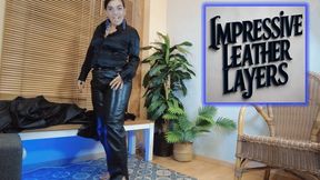 iMPRESSIVE LEATHER LAYERS: REINALEATHERS POV - SD - 14:44 video - from Clips4sale
