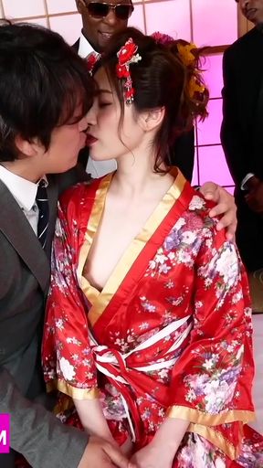 Japanese Wife Shared by Husband and Two Black Bulls Creampied Breeding   Clip 1 - HD - 0:30 video - from xHamster