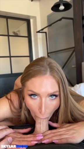 POV CREAMPIE Watch His Cum Drip out of my Pussy - HD - 21:14 video - featuring Skylar Snow - from Pornzona