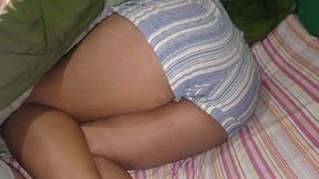 Massaging my big ass, my brunette mother-in-law with a big ass - HD - 5:36 video - from xHamster