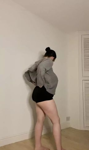 British college girl caught after dance practice - HD - 6:11 video - from xHamster