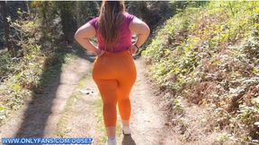 BBW girl with huge ass fucks in the forest with stranger - HD - 10:32 video - from xHamster