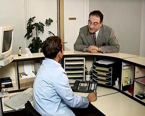 Two horny German ladies pleasing each other while riding a doctor's hard cock - 22:39 video - from xHamster