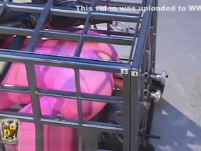 pt2 bitgagged plugged madison drooling in her cage - SD - 10:13 video - from AbBDSM