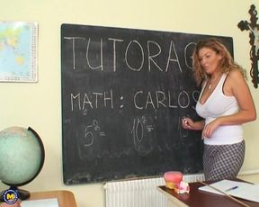 Hot Curvy Teacher Fucked by Adult Student - 30:31 video - from FapHouse