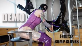 DEMO: FeturaX Silicone Segmented Bump Tentacle Gloves (Fisting, FemDom) [4K] | Lady Vi and Aidan Allgood - 4K - 10:18 video - from Clips4sale