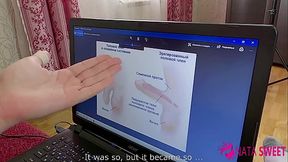 Hot Girl See And Suck Dick For The First Time! Surprise Facial Cumshot! - Nata Sweet - HD - 17:45 video - from XVideos