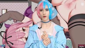 ChuChu Succubus Wrecks Holes on Eroges - HD - 3:00 video - featuring Lana Rain - from XXXShake