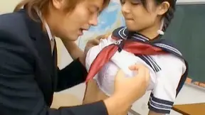 MILF Blowjob Expert – Deep Throats Until He Blows Up Hard - 6:07 video - featuring Sora Aoi - from JpMilfs