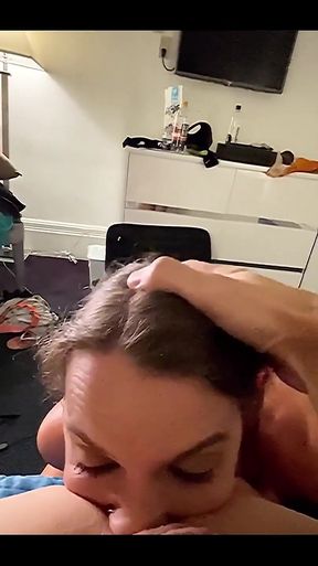 Collared, Leashed and Eating Ass - HD - 0:39 video - from xHamster