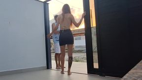Married Woman Fucks Her Neighbor in the Backyard - 4K - 11:49 video - from xHamster