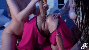 Squid Game XXX Parody Vol. 1 - Ksu Colt, Sia Sibera, Lesya Moon, Sonya Vibe - SD - 5:07 video - from FapHouse
