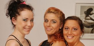 Three horny lesbians having great fun with eachother - HD - 28:06 video - from Mature.nl