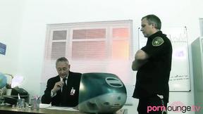 ”Perp with huge natural boobs rides cops” - SD - 7:00 video - from TransHero
