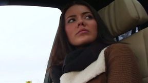 Busty teen cuttie gets stranger big cock in his car - 7:04 video - from MyLust