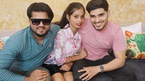 Indian Desi Threesom Gangbang Hardcore Sex Video - 19:03 video - from FapHouse