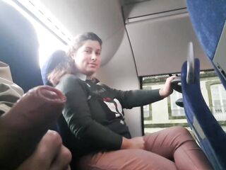 Voyeur seduces Mother I'd Like To Fuck to Suck&Jerk his Shlong in Bus - HD - 10:25 video - from FreePorn8