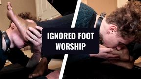 Disregarded Devotion: Ebony Goddess Nyx's Foot Worship Session - HD - 11:08 video - from LoyalFans