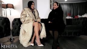 Crazy for our furs - 8:41 video - featuring Ezada Sinn - from Clips4sale