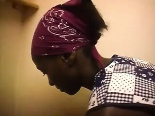 Slutty Old Doxy Has Sex with Her Ebony Cleaning Lady - 6:12 video - from Lesbian8