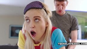 Chloe's Stepbor is a Sneaky Snek Sodomite! - HD - 10:19 video - from Fapnado