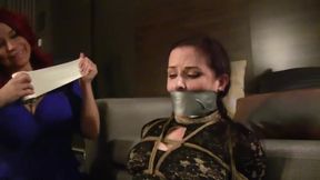 Caroline Pierce and friends in hot lesbian bondage action - HD - 26:36 video - from Around