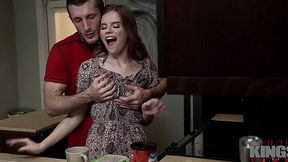 Kitchen quickie with stepmom while waiting for the kettle to boil - HD - 21:26 video - from XGroovy