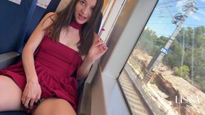 Excessive Public Vibrations - Train - Outdoor - Toy - HD - 20:55 video - from FapHouse
