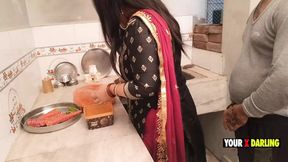 Punjabi Stepmom fucking in the kitchen when she make dinner for stepson - HD - 11:20 video - from xHamster