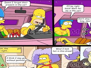 The Simpsons - Birthday Bash Fuckfest Party with Large Knob Firefighters - HD - 4:32 video - from Ebony8