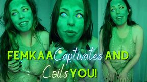 FemKaa Captivates and Coils You - HD - 7:01 video - from Clips4sale