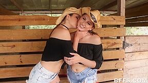 Ranch Affair - Veronique Vega, April Dawn And Ivy Rose - HD - 8:00 video - featuring April Dawn - from PornTop