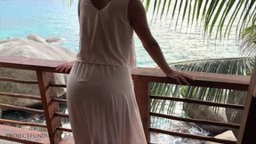 honeymoon baby having balcony sex - projectsexdiary - 4K - 9:30 video - from xHamster