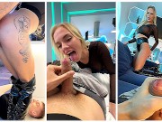 How hard anal smed behind the scenes - a blowjob from a busty blonde - Mila Ray & Oliver Trex is fil - SD - 13:35 video - from YouPorn