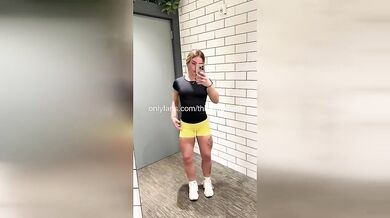 Yoga Fail! 19yo's Pussy Peek Goes Viral on TikTok - HD - 7:37 video - featuring Skylar Mae - from Juicexxx