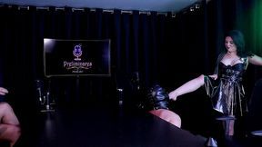 kali kalifa (dominatrix) e femdom heaven no preliminares podcast com bia hot - completo (watch on: sheer/red) - SD - 42:54 video - from PornBox