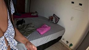 Latina young woman with big booty talks anal while showing off her wet pussy and big tits - SD - 16:05 video - from BigBumBabes