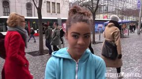 Young Gypsy blows fat dick and gets fucked outdoor for cash - HD - 27:20 video - from Analdin