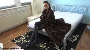 Lady Victoria Valente: fur coat mistress humiliations for you - HD - 6:53 video - from xHamster