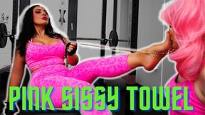 Sweat Worship in Matching Pink Sissy Outfit, Humiliation at the Gym with Matriarch Ezada Sinn and Poodle - 27:57 video - featuring Ezada Sinn - from Clips4sale